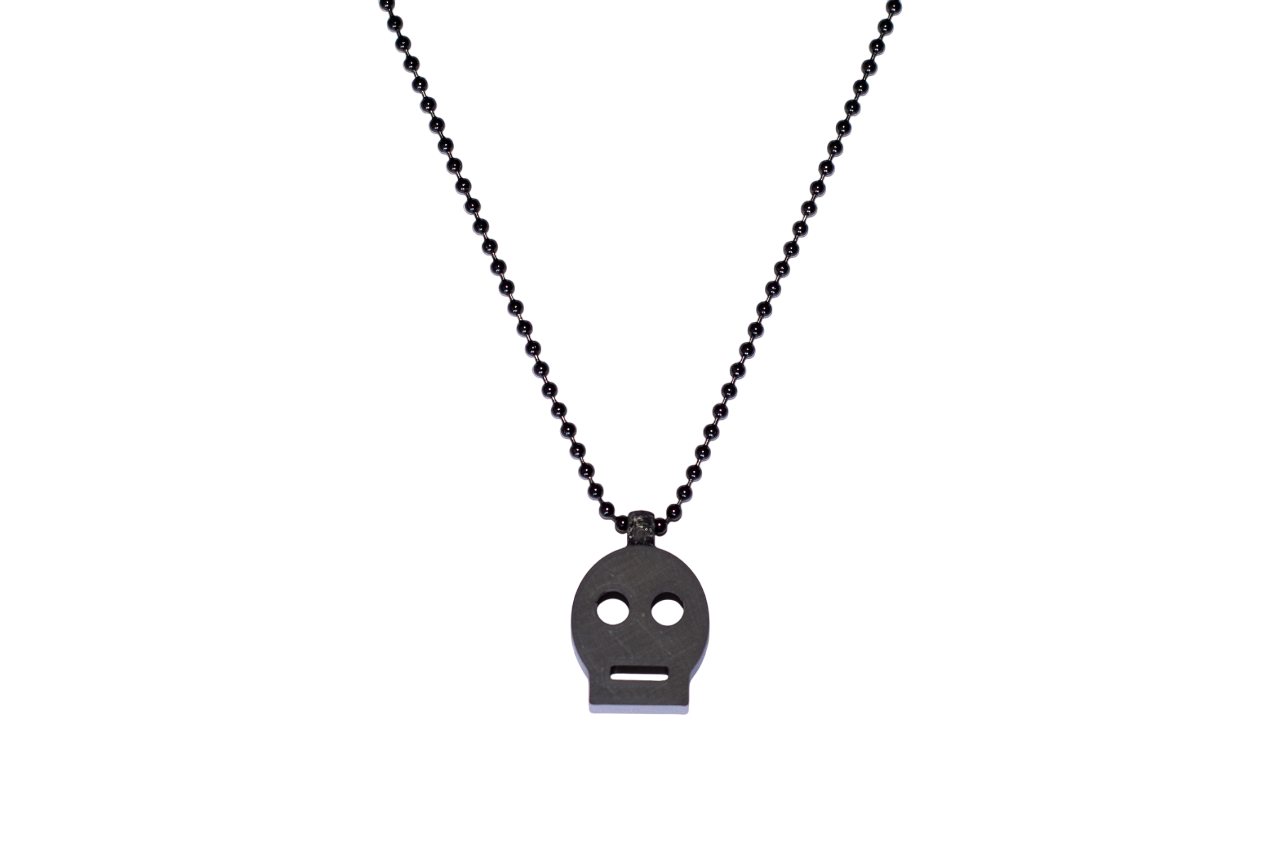 Skull D1 Junior Black pendant